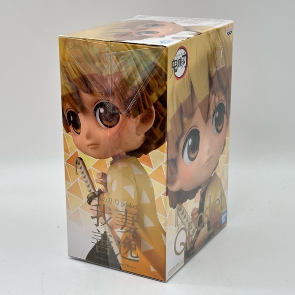 Banpresto Demon Slayer: Kimetsu no Yaiba Q posket-ZENITSU AGATSUMA-(ver.B) - Picture 5 of 7